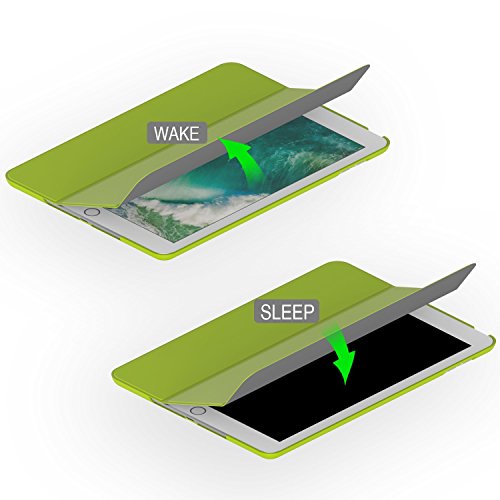 JETech Neu iPad 2017 iPad 9.7 Hülle Case Schutzhülle Tasche für Apple New iPad 2017 mit Leichte Ständer und Auto-Einschlaf/Aufwach (Grün) - 3