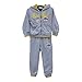 Gallux Bekleidung Baby Boys' Tracksuit Grey Grau/Dunkelblau