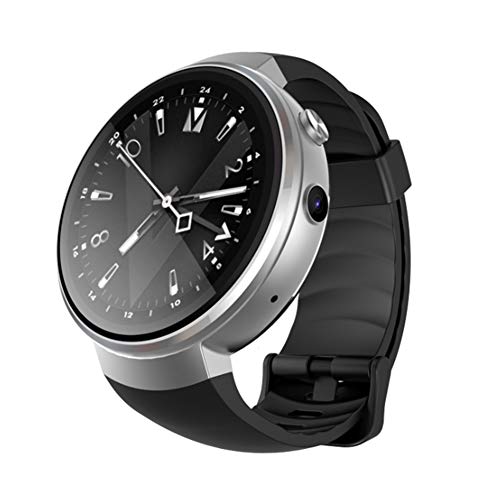 Z28 1+16G GPS Tracker Camera 4G SIM Slot Pedometer Smart Watch for Android iOS - Silver