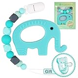 ✅ UNSIKE ANDERE KLEINESPIELZEUGEN, die aus stinkendem Kunststoff oder unsicheren Materialien bestehen, die kein BPA-frei sind und Ihr Baby zum Würgen oder sogar zum Würgen bringen können, ist unser Elefante-Beißring-Set geruchsneutral und für Säuglinge und Neugeborene ab 0 Monaten völlig unbedenklich. Silikon ist haltbar BPA, PVC, Phthalate, Cadium, Blei und andere lösliche Schwermetallfrei.