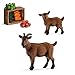Produktbild Farm World Schleich 13828 Ziege + 13829 Zicklein + 42115 Futterset