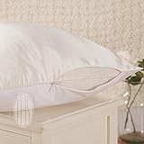 THXSILK Kissenbezüge Kissenbezug Kissenhülle mit Reißverschluss aus 100% Seide, 40 x 145 cm, Elfenbein - 3