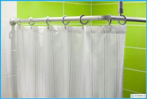 2er ALU WINKELSTANGE BARRIEREFREI 120×120 EXTRA LANG SILBER MATT DUSCHVORHANG STANGE! PROBLEMLOSES DURCHSCHIEBEN DES DUSCHVORHANGS OHNE HINDERNIS! - 3