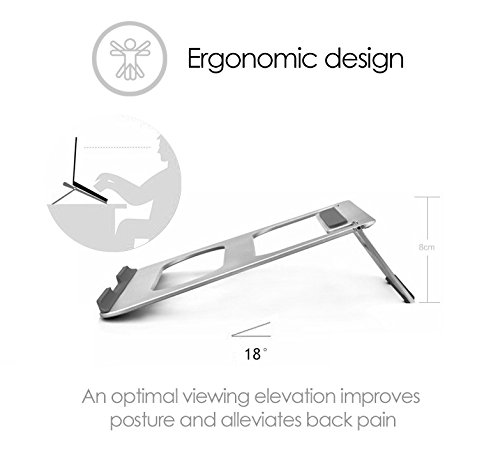 Desire2 View My Screen Anywhere Portable Laptop Notebook Macbook Desk Riser Stand