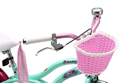 BIKESTAR® Premium Design Kinderfahrrad für coole Kids ab 6 Jahren ★ 20er Deluxe Cruiser Edition ★ Pepper Mint - 7