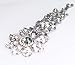 HUGE SILVER SINGLE FESTIVAL BINDI DIAMANTE GEM BRIDAL TIKKA TATTOO BODY FACE GEMS JEWELS JEWELLERY ART [LBSIL02)