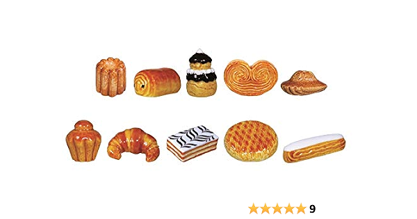 Prime Faboland Feves Gateaux Et Traditions Dv2437 10 Sujets Porcelaine Pour Epiphanie Galette Des Rois Amazon Fr Cuisine Et Maison