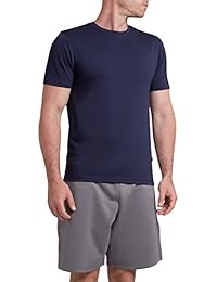 Lyle & Scott – Camiseta Sutton en relieve de piqué – Z05 Azul Marino, Mediana