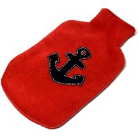 Wärmflaschenhülle aus Fleece mit 