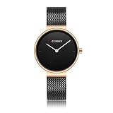 Man-hj Frauen WatchQuartz Luxury Fashion Armbanduhren Damen Geschenk Relogio Feminino Uhren (Color : 5)