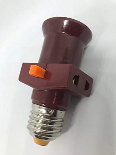 Large Screw Socket E27 LAMP HOLDER - Electric, with Switch COMPATIBLE uk SCKET