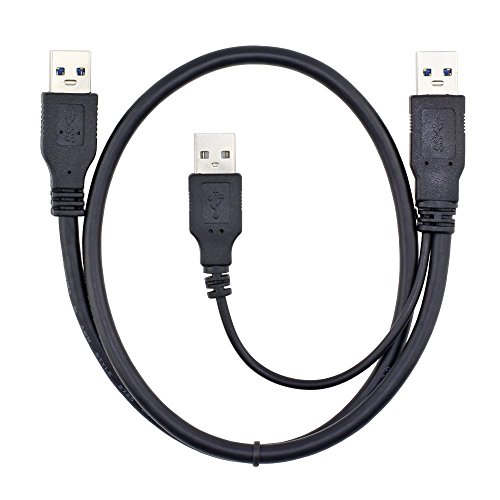 Xinda USB3.0 A Male to Mini USB 10 Pin and USB2.0 A Male Auxiliary Power Cable