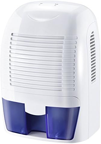 Dehumidifier, PrimAcc Mini Small Dehumidifiers for Home, Portable Dehumidifier Moisture Absorber for Damp, Mould, Condensation for Room, Basements, Bedroom, Kitchen, Bathroom, Office, Garage, 1500 ml