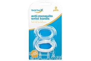 LAVY Mosquito Repellent Bracelet Mosquito Bands Insect Midge Bracelets Ideal For Kids Adult Anti Mosquito Wristband Outdoor Protection Hiking Fishing Running Camping Travel Accessory White Color(Pack Of 2)