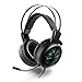 Produktbild CT Gaming Headset, Madgiga Kabelgebundene USB Kopfhörer mit Mikrofon Audio Stereo Bass mit LED Kopfhörer für PC/ Computer/ Laptop