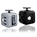 Produktbild Originalgetreuer Fidget Cube mit 6 verschiedenen Funktionen - Stresswürfel gegen Nervosität - Unterhaltsames Gadget in 4cmx4cm Originalgröße (Schwarz)