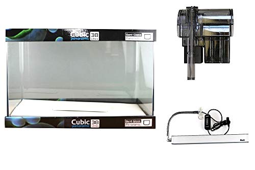 Blau Aquaritic Cubic Nano - Set Completo de Piscina Rectangular (38 L, 45 x 28 x 30 cm)