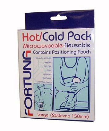 Fortuna Hot/Cold Pack Microwaveable-Reusable Large 260mmx150mm