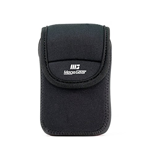 MegaGear MG774   tui avec Mousqueton en N  opr  ne pour Appareil photo Nikon Coolpix S7000 L32 Noir