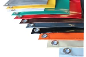 FULCOLINE LKW Plane, 700 g, Ösen alle 50 cm mit Saum mit Wunschmaß (Hellgrau, 3,00 m x 3,00 m)