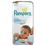 Pampers New Baby Sensitive 2 (Mini) - (48 Nappies )