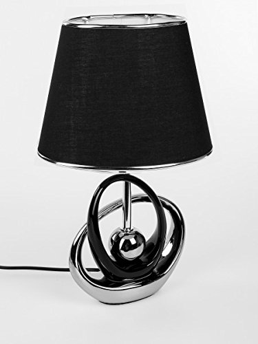 Preisvergleich Produktbild Formano Tischlampe, 40 cm, schwarz-silber