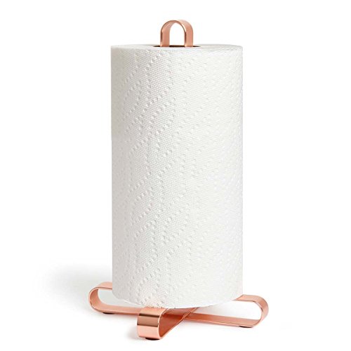 Umbra 1008042-880 Pulse Paper Towel Hoder, Küchenrollenhalter aus Metall, Kupfer - 2