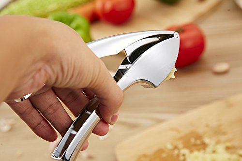 Keenest Knoblauchschneider Garlic Press häuslicher Knoblauch Crusher praktischer Küchenhelfer mit langer Verwendungsdauer für besseres Familienleben - 2
