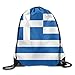 Produktbild Flagge von Griechenland Personalisierte Gym Kordelzug Staubbeutel Reisen Rucksack Tote Schule Rucksack