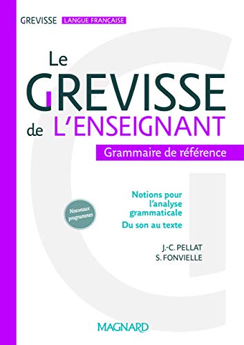 Le Grevisse de l'enseignant Le Grevisse de l'enseignant