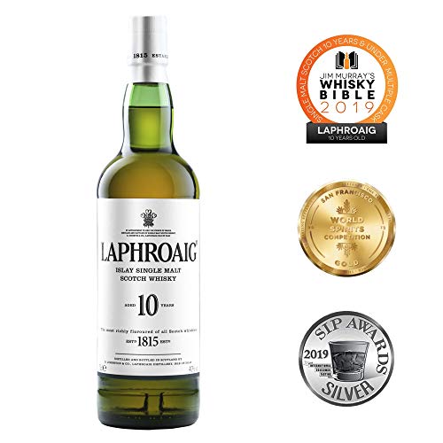 Laphroaig Whisky Scozzese Puro Malto 10 Anni 70 Cl