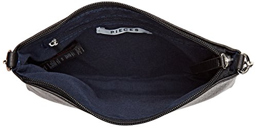 PIECES Pcmercy Cross Body, Women’s Shoulder Bag, Schwarz (Black), 2x15x22 cm (wxhxd)