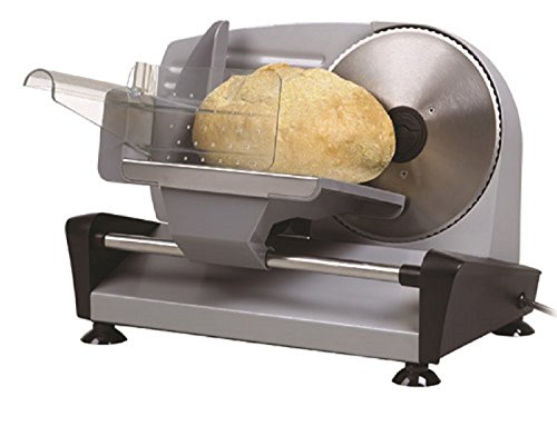 Aufschnittmaschine Metall Allesschneider Schneidemaschine Schrägschneider Brotschneider Brotschneidemaschine - 3