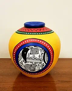 Wonderland 6 inch Hand Made Hand Crafted Warli Home d