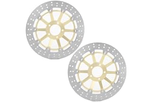 T | TARAZON TARAZON 2x Discos de Freno Delantero para Kawasaki ZX7R ZX7RR NINJA 750 1996-2003, ZXR 750 R,NINJA 900 ZX9R, ZZR 1100 1200, NINJA 1200 ZX12R, VN 1500 1600