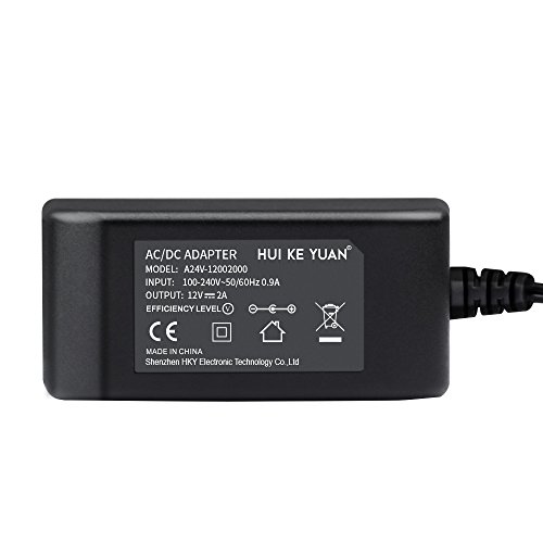 12V 2A Universal-Netzteil Transformator für LED Strip Light, WD My Book Elements External Hard Drive, CCTV, Router, LED-Streifen-Licht, WD My Buch-Elemente Externe Festplatte, CCTV, Fräser, Netzteil mit 6 Verbindungsstücken 5,5 * 2,1mm bis 2,5 * 0,7mm, 3,5 * 1,35mm, 4,0 * 1,7 Mm, 4,8 * 1,7 mm, 5,5 * 1,7 mm, 5,5 * 2,5 mm - 3