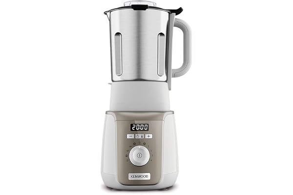 Kenwood Soup Easy CBL30.000CP Robot mélangeur pour soupes et smoothies avec 3 lames, capacité 1,6 l, puissance 1000 W, blanc