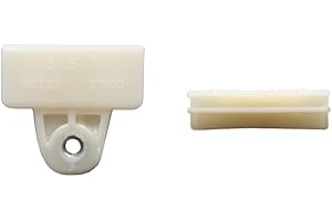 UXCELL sourcingmap 5Pcs White Window Glass Channel Holder Clips 80320 01G00 for Car