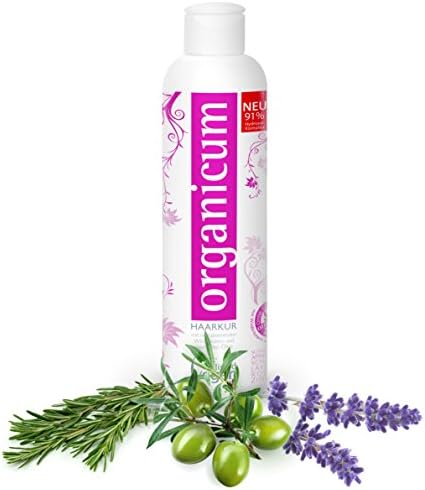 organicum Hair Mask / Hair Treatment – repair care for damaged hair – with black cumin oil, without silicone – vegan hair care (250 ml)