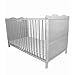 Conexus Covertable Baby Camilla Cot Bed (140 x 70 cm, White)
