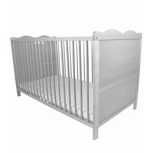 Conexus Covertable Baby Camilla Cot Bed (140 x 70 cm, White)