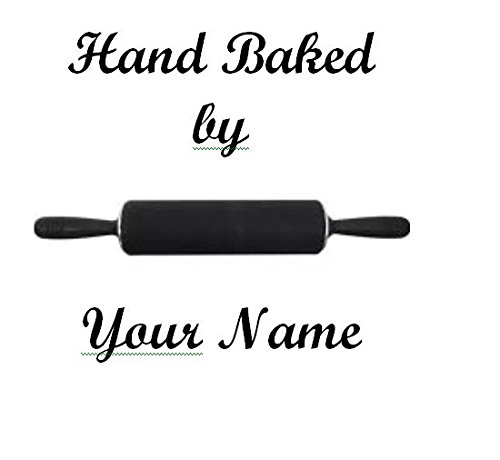 Hand baked Personalised self inking stamp - 28 x 28mm