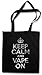 Produktbild KEEP CALM AND VAPE ON Hipster Bag Beutel Stofftasche Einkaufstasche