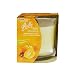 Produktbild 3 x Glade by Brise Duftkerze Moments / Mandarine & Bernstein/ brennt 30 Std./ fruchtig frischer Duft/ je 135g