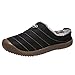 Produktbild Geili Herren Erwachsen Winter Warm Plus SAMT Gefüttert Hausschuhe mit Dicke Sohle Männer Übergrößen Slip On Laufschuhe Kurz Wasserdicht Schneestiefel Pumps Baumwoll Slippers