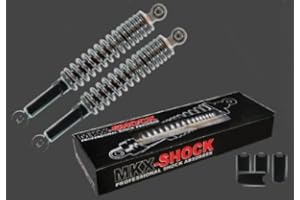 MKX-Stossdämpfer universell schwarz 260 mm - 1 Satz incl. 4 Stellhülsen