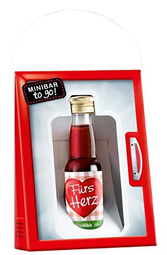 Preisvergleich Produktbild "Minibar to go" Likör in Geschenkverpackung (Fürs Herz)