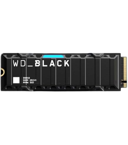 Western Digital WD Black SN850X NVMe SSD with Heatsink