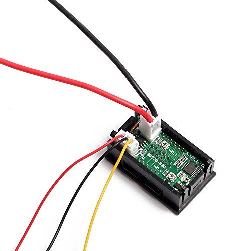 DC Voltmeter Amperemeter Dual Digital Volt Amp Meter Messgerät 100V 10A - 6