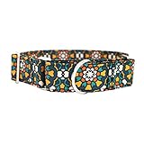 Los collares martingale te dan un control total de tu perro al extender la presión uniformemente alrededor de su cuello. Ideal para escape. Ajuste adecuado, el collar se suelta cómodamente cuando el perro no tire de la correa.